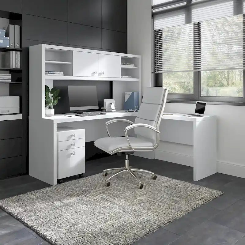 42W Desk Return/Bridge by