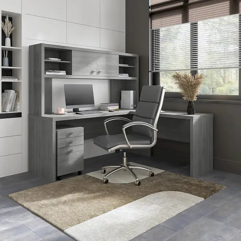42W Desk Return/Bridge by