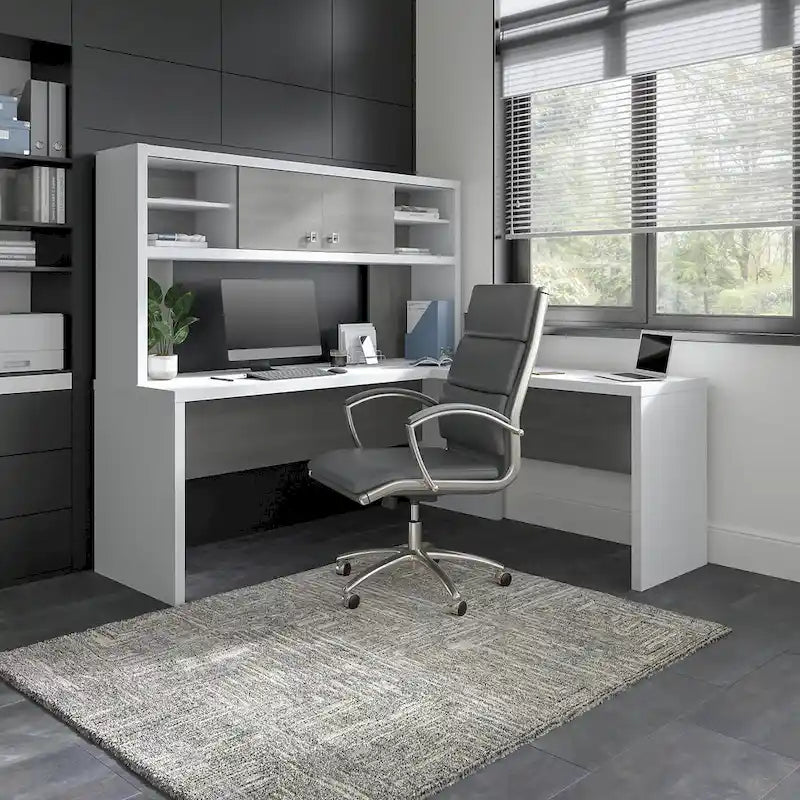42W Desk Return/Bridge by