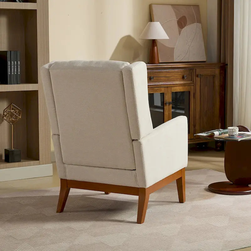 26.18 High Back Upholstered Arm Chair