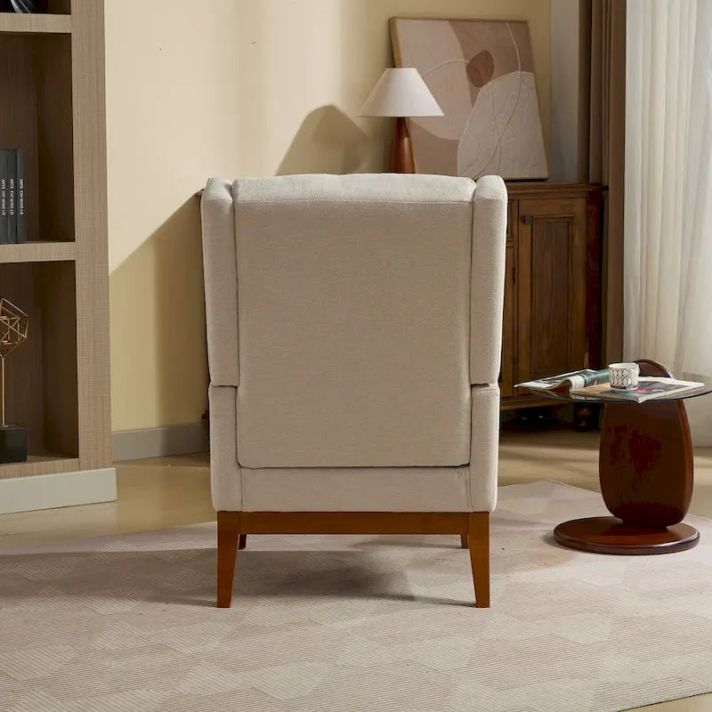 26.18 High Back Upholstered Arm Chair