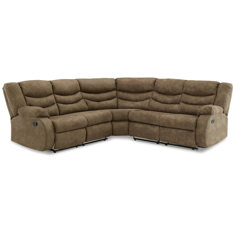 Partymate 2-Piece Reclining Sectional - 99W x 99D x 40H