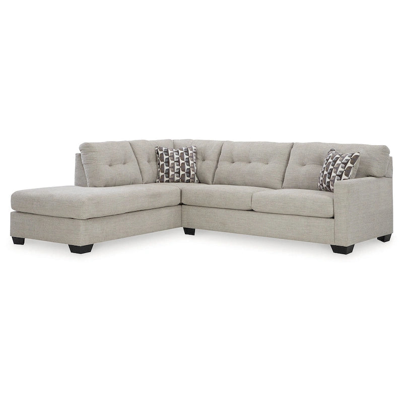 Mahoney 2-Piece Sleeper Sectional with Chaise - 105W x 90D x 37H