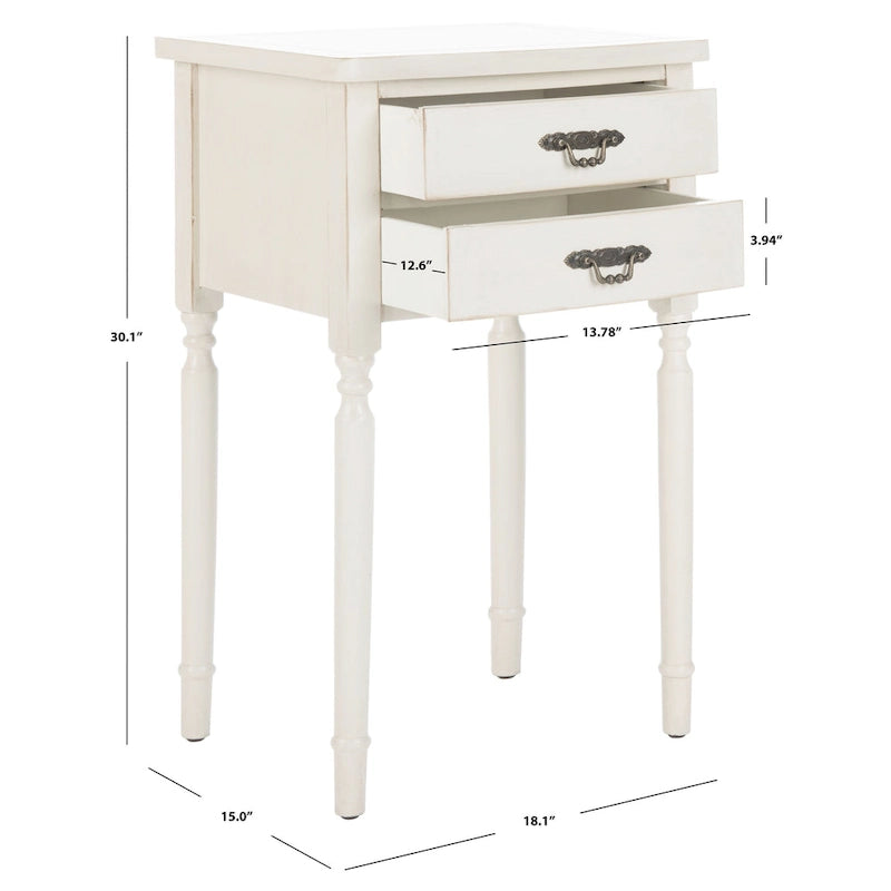 Sandra Accent Table - 18.1 x 15 x 30.1 - 18Wx15Dx30H