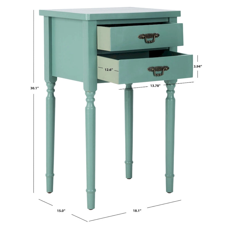Sandra Accent Table - 18.1 x 15 x 30.1 - 18Wx15Dx30H