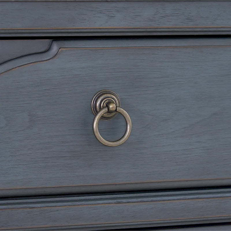 Bridgevine Home Americana Dresser, No Assembly Required, Corduroy Blue Finish