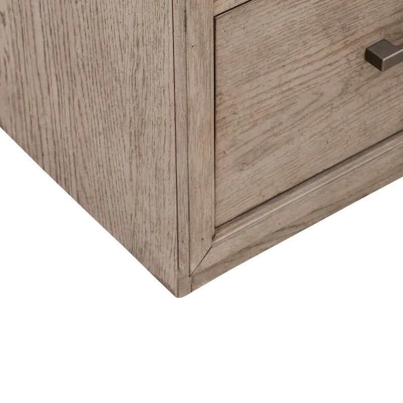 Burnished Beige Entertainment Center