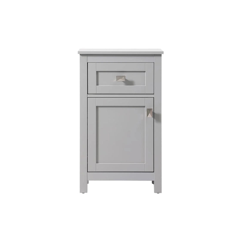 Indigo Home 18 Inch Bathroom Storage Freedstanding Cabinet
