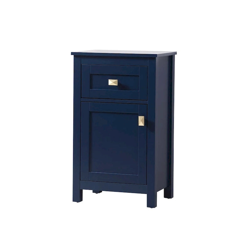Indigo Home 18 Inch Bathroom Storage Freedstanding Cabinet