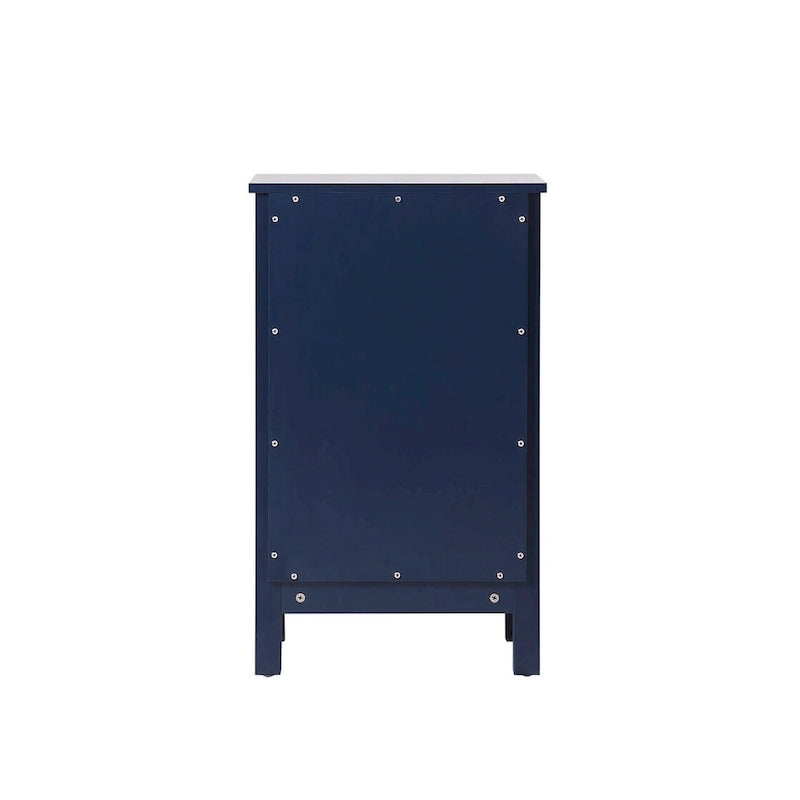Indigo Home 18 Inch Bathroom Storage Freedstanding Cabinet