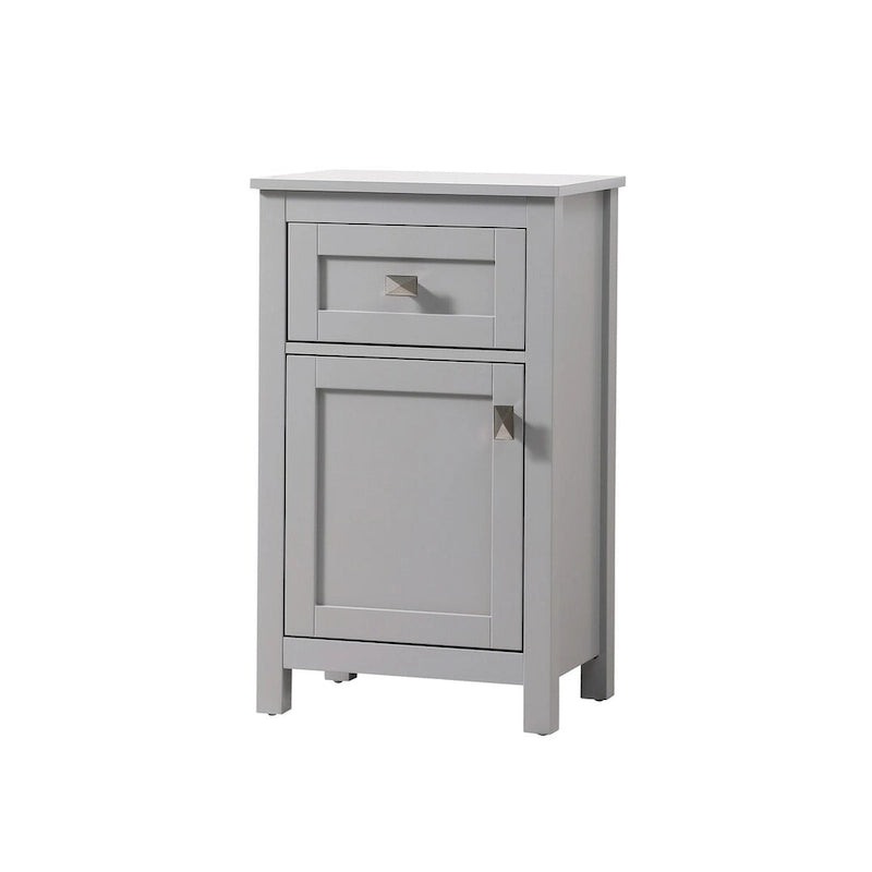 Indigo Home 18 Inch Bathroom Storage Freedstanding Cabinet