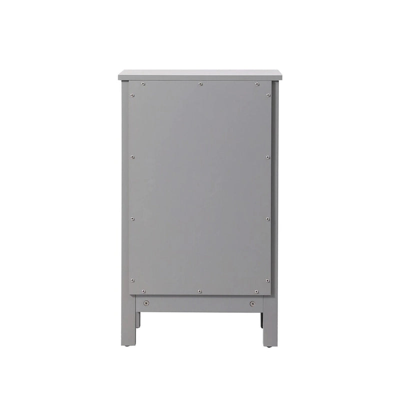 Indigo Home 18 Inch Bathroom Storage Freedstanding Cabinet