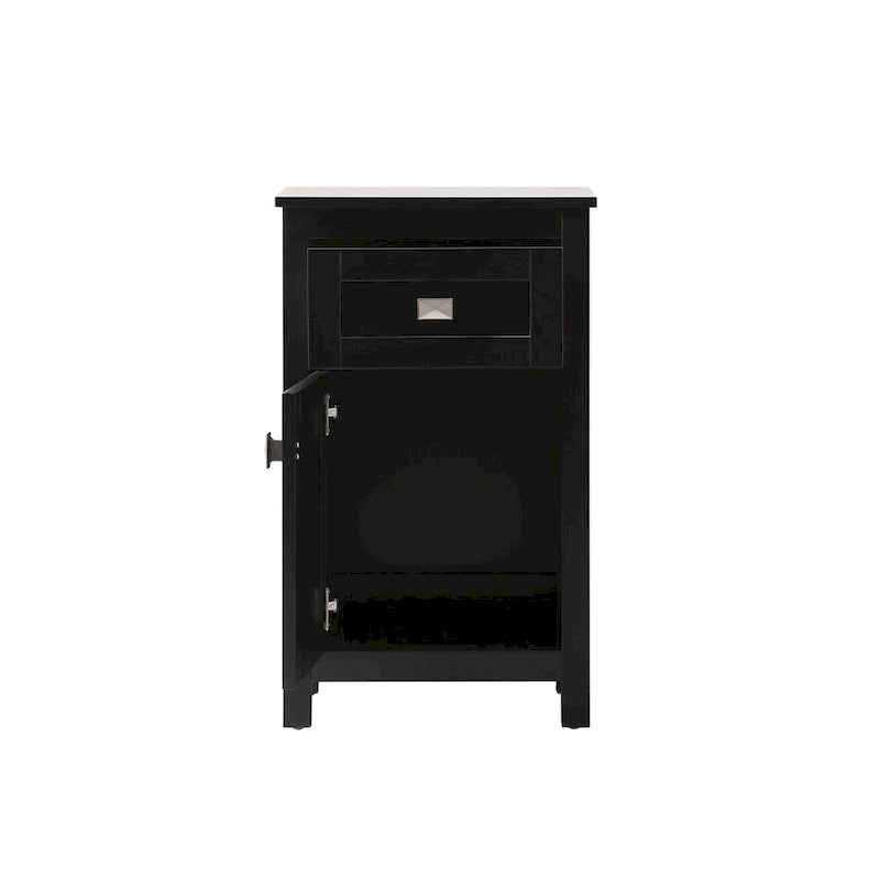 Indigo Home 18 Inch Bathroom Storage Freedstanding Cabinet