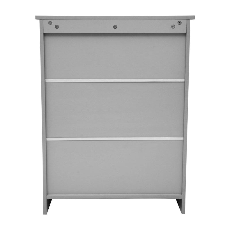 Modern Bathroom Storage Cabinet with Magnetic Close Doors and Shelves