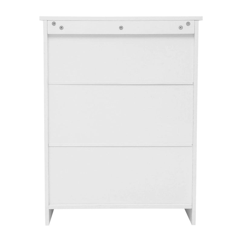 Modern Bathroom Storage Cabinet with Magnetic Close Doors and Shelves